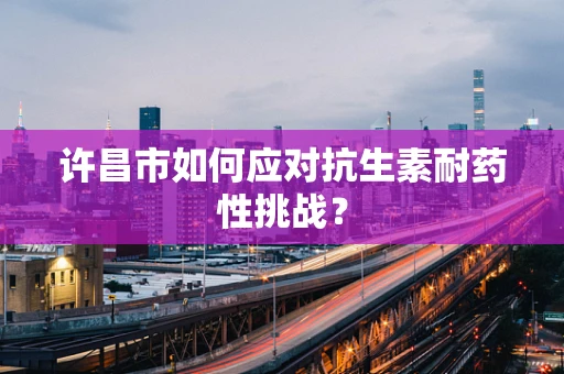 许昌市如何应对抗生素耐药性挑战？