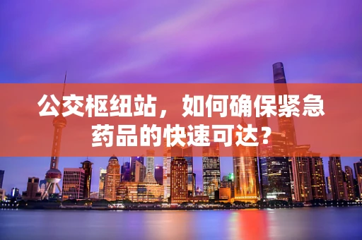 公交枢纽站，如何确保紧急药品的快速可达？
