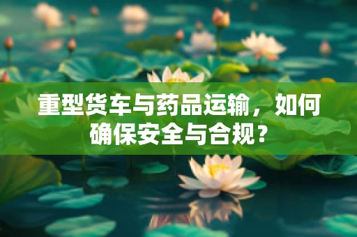 重型货车与药品运输，如何确保安全与合规？
