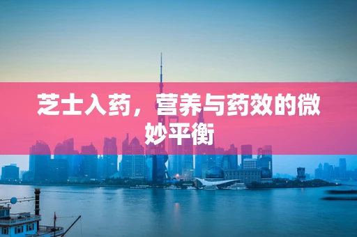 芝士入药，营养与药效的微妙平衡