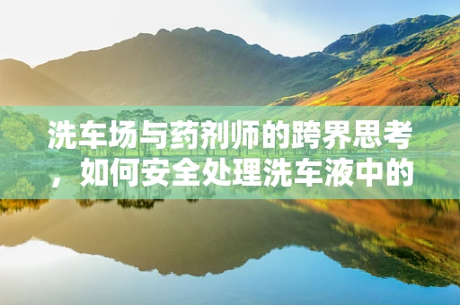洗车场与药剂师的跨界思考，如何安全处理洗车液中的化学成分？