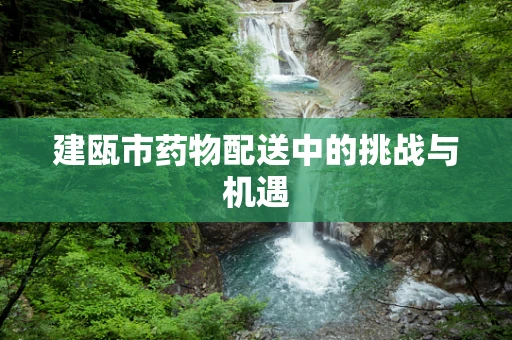 建瓯市药物配送中的挑战与机遇