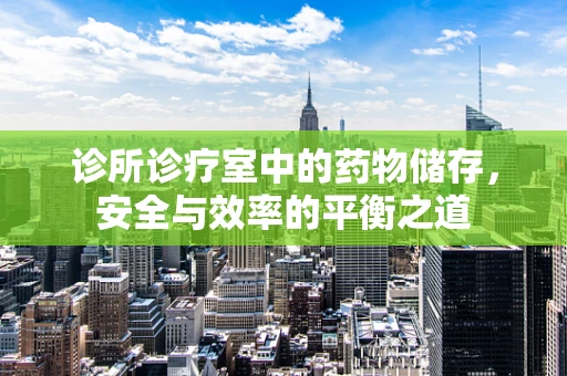 诊所诊疗室中的药物储存，安全与效率的平衡之道