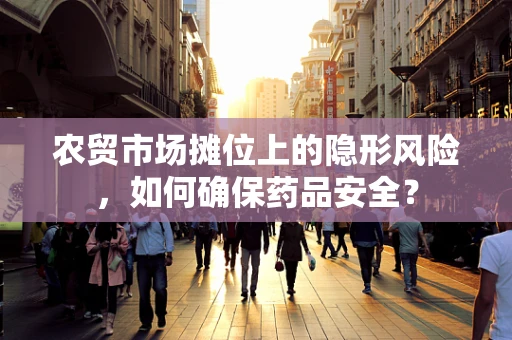 农贸市场摊位上的隐形风险，如何确保药品安全？