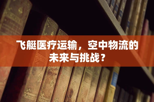飞艇医疗运输，空中物流的未来与挑战？