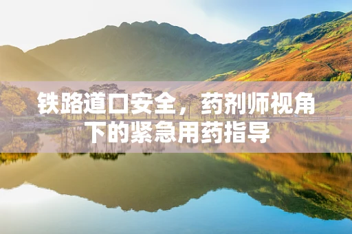 铁路道口安全，药剂师视角下的紧急用药指导