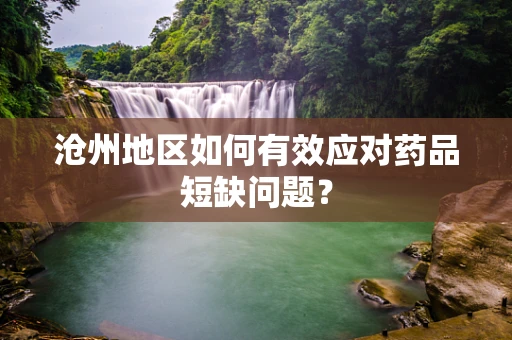 沧州地区如何有效应对药品短缺问题？