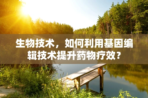 生物技术，如何利用基因编辑技术提升药物疗效？
