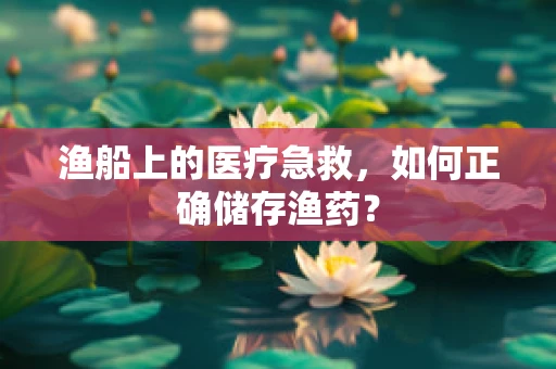 渔船上的医疗急救，如何正确储存渔药？