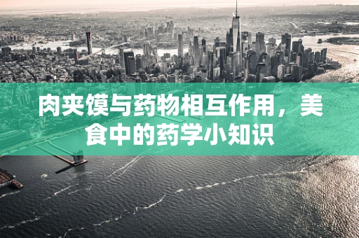 肉夹馍与药物相互作用，美食中的药学小知识