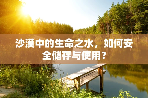 沙漠中的生命之水，如何安全储存与使用？