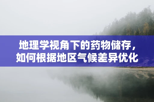 地理学视角下的药物储存，如何根据地区气候差异优化药品保存？