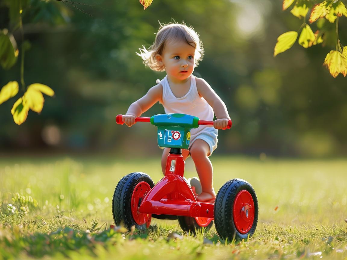 儿童三轮车，安全用药与成长并行的小车手