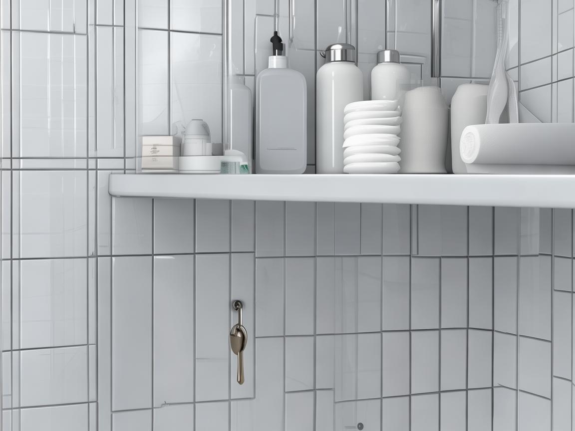 卫生间清洁用品架，如何安全存放药品？